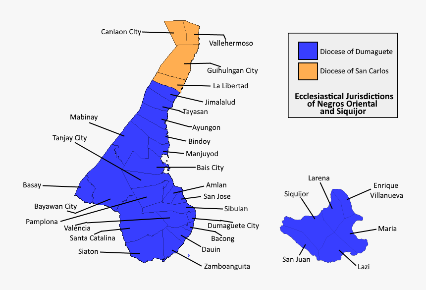Negros Oriental And Siquijor, HD Png Download
