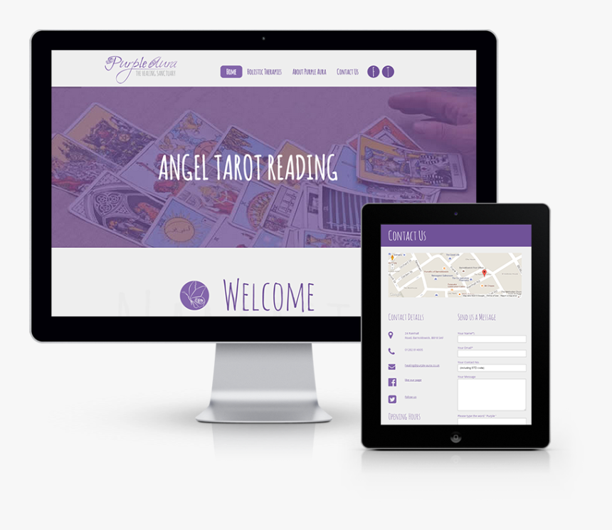 Welcome To Purple Aura S Brand New Website, Here You - Waterdogs K9 Center, HD Png Download