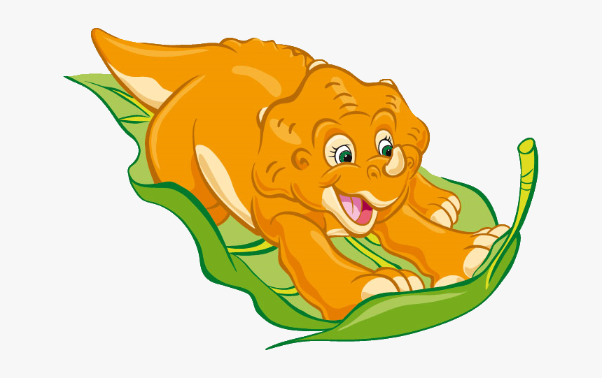Dinosaur Clipart Scene - Los Dinosaurios Animados Png, Transparent Png