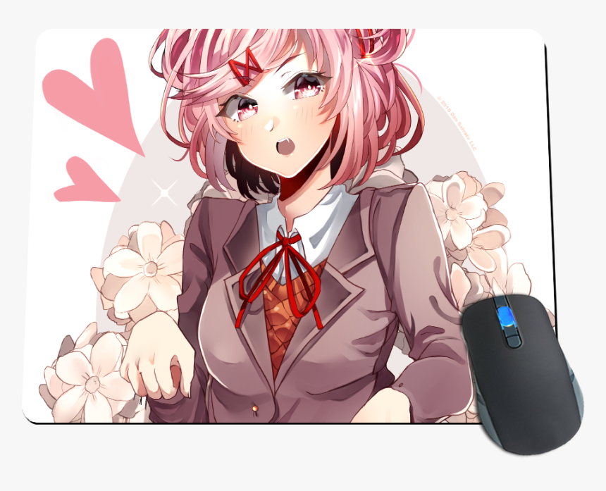 Doki Doki Literature Club Natsuki Art, HD Png Download