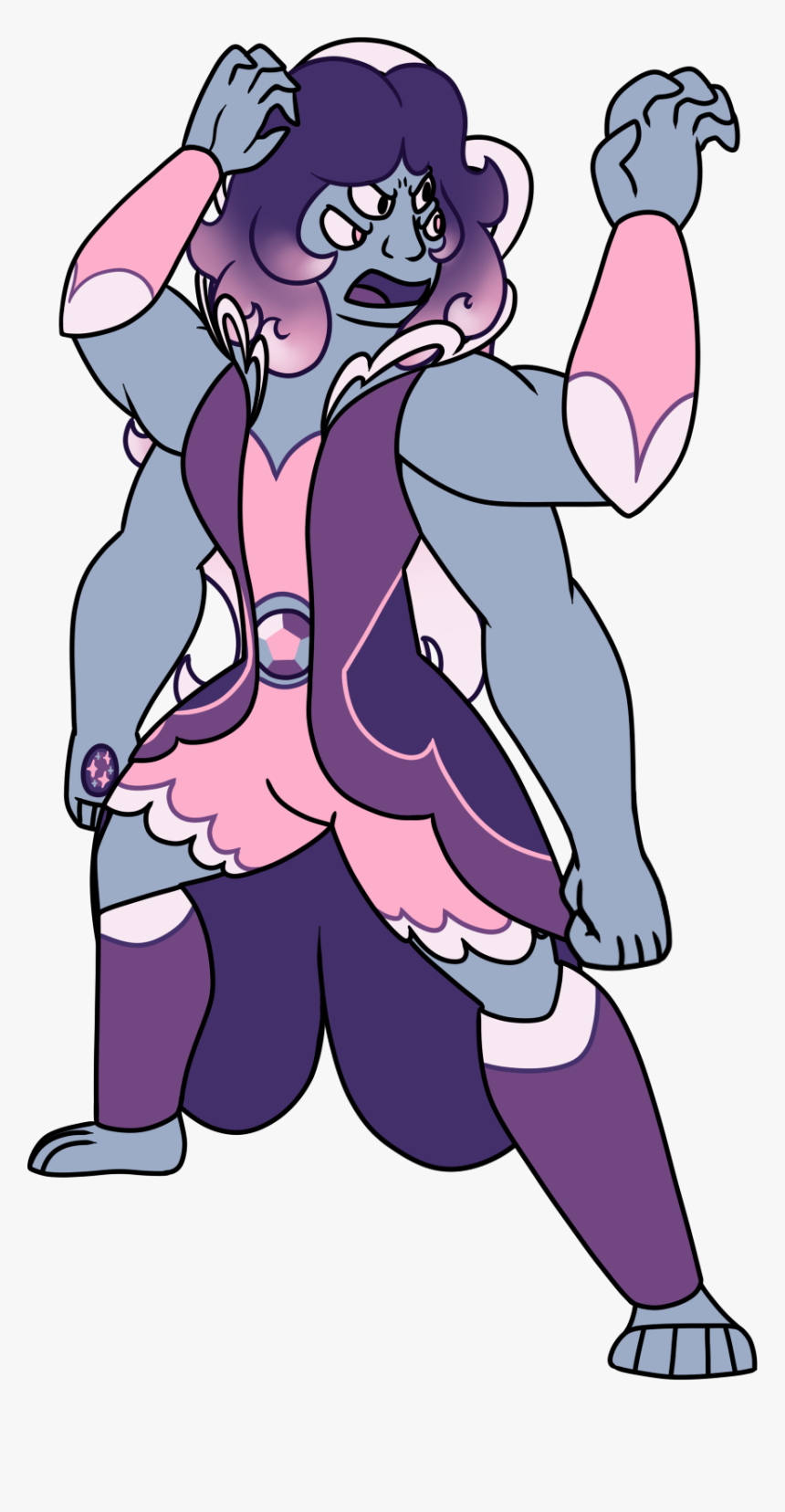 Transparent Purple Aura Png - Cartoon, Png Download