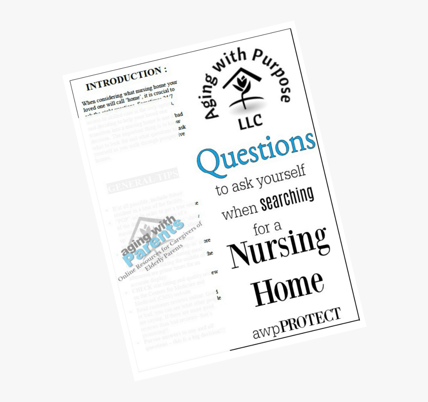 Questions To Ask Yourself When Searching For A Nursing - Poster, HD Png Download