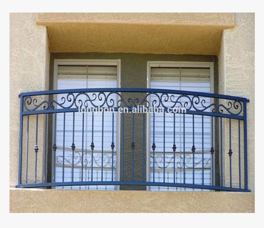 2017 Top-selling Hand Forged Garden Wrought Iron Fence - Balcones De Herreria, HD Png Download