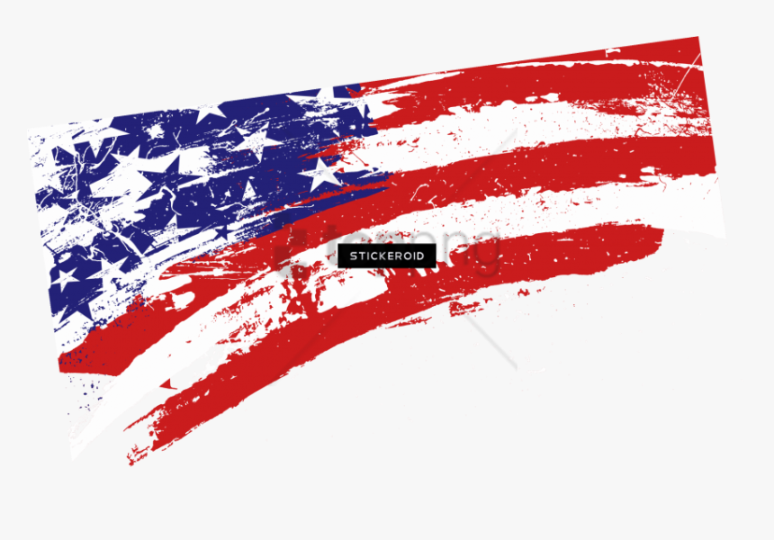 Us Flag Background Png, Transparent Png
