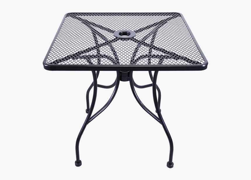 Outdoor Tables Black Metal Commercial, HD Png Download