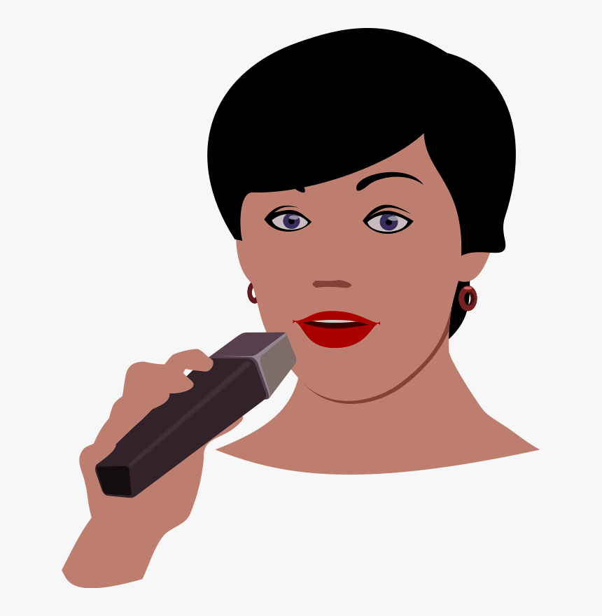 The Importance Of Female Singers - Female Cartoon Singer Png, Transparent Png