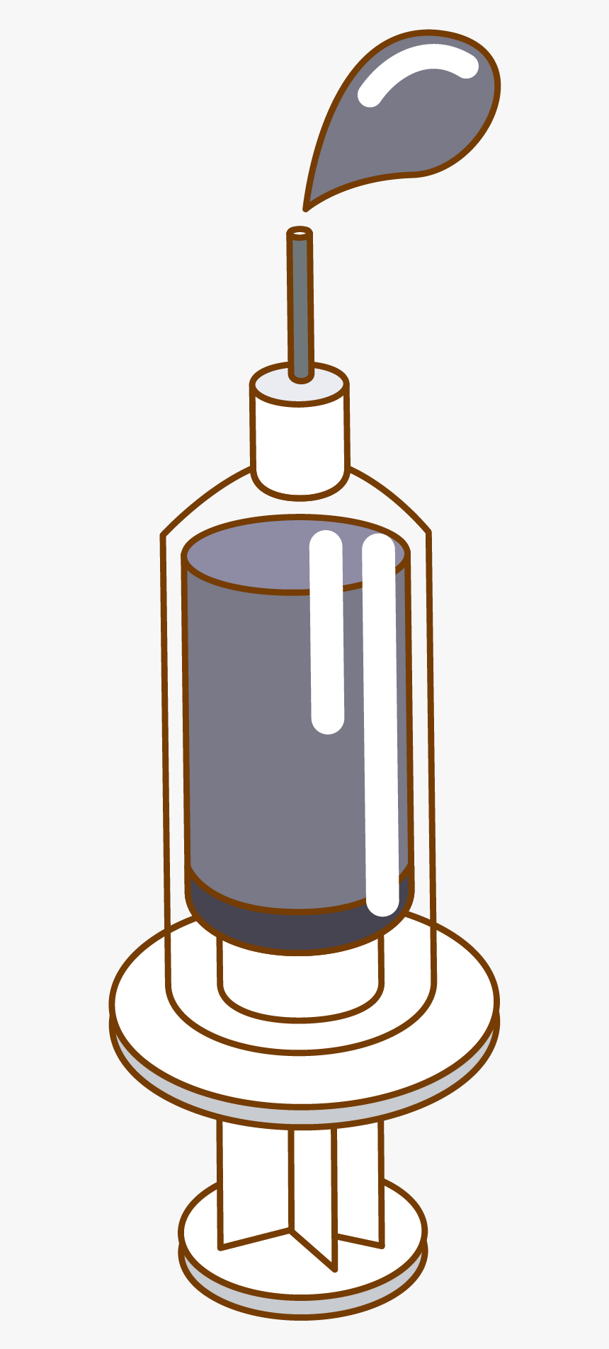 Syringe Clipart Material - หมอ ถือ เข็ม ฉีดยา การ์ตูน, HD Png Download