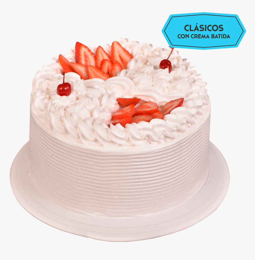 Pasteles Redondos De Fresas Con Crema, HD Png Download