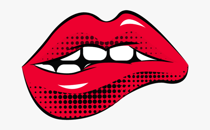 #sexy #lips #kiss #lust #erotic #naked #nude #attraction - Пнг Стикер Губы, HD Png Download