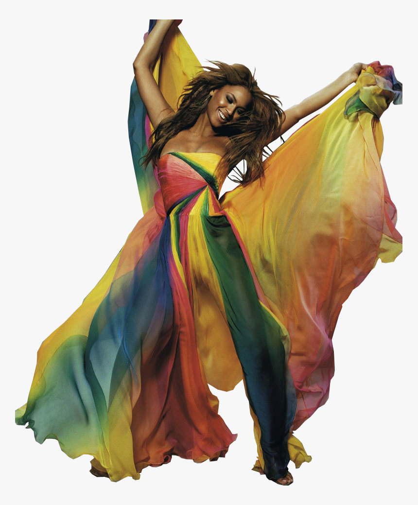 Beyonce Rainbow Dress, HD Png Download