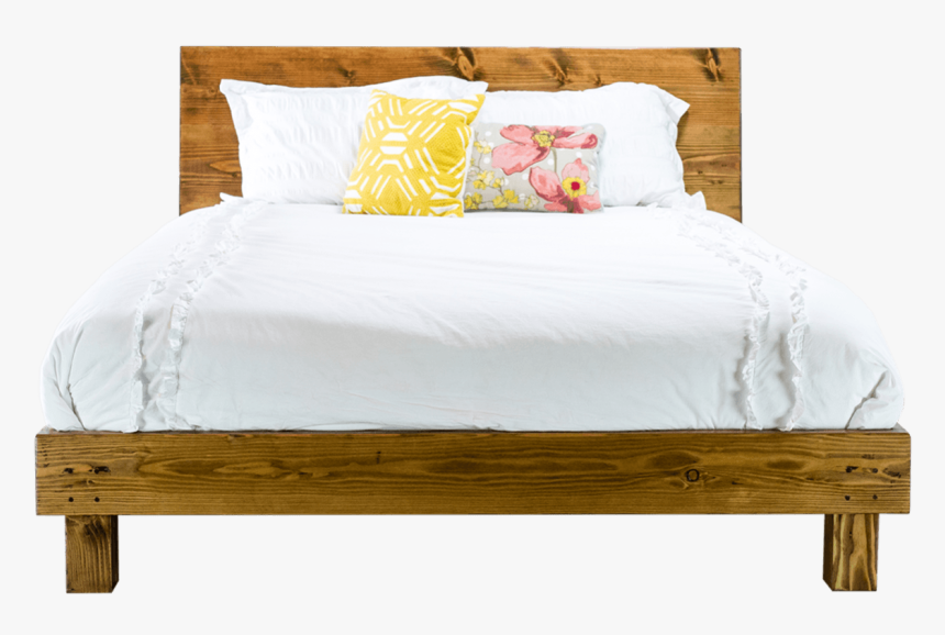 Clip Art Platform Bed Frame With Headboard - Png Modern Beds, Transparent Png