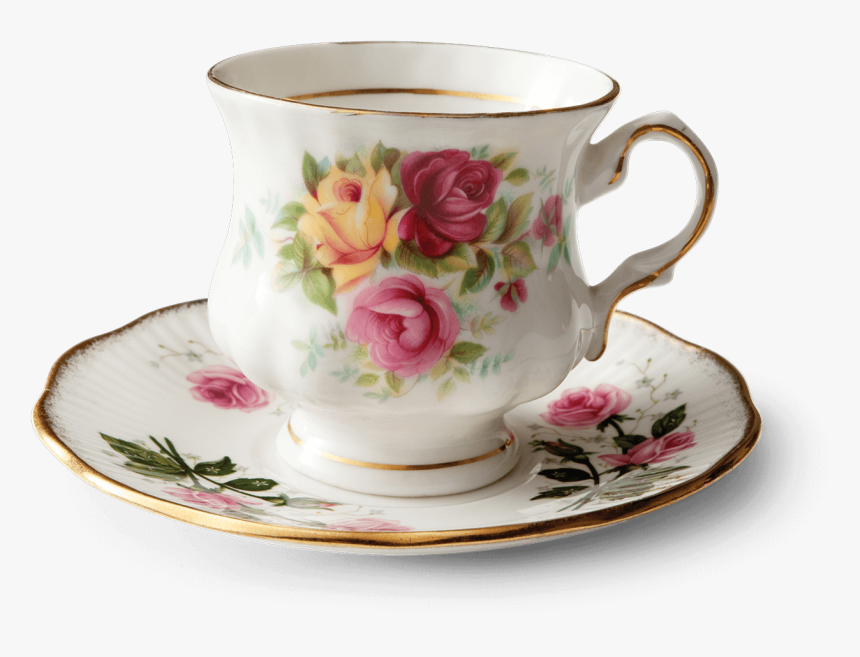 Transparent Vintage Teacup Clipart - Cup, HD Png Download