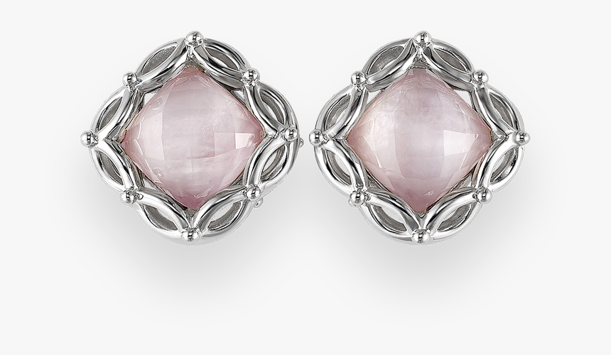 Designs By Hera Lido Cushion Stud Earring - Crystal, HD Png Download