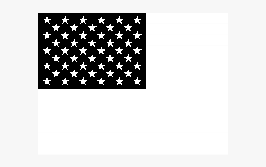 Flag Of United States Of America Logo Black And White - Paper Product, HD Png Download