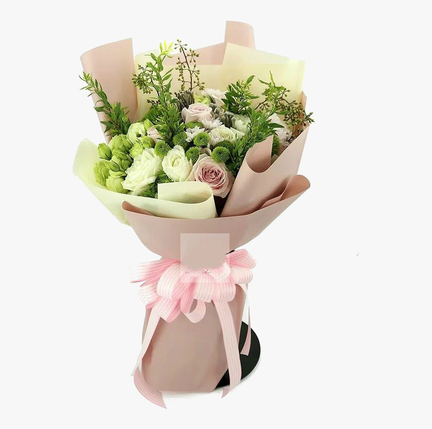 Wrapping Bouquet Of Flowers, HD Png Download