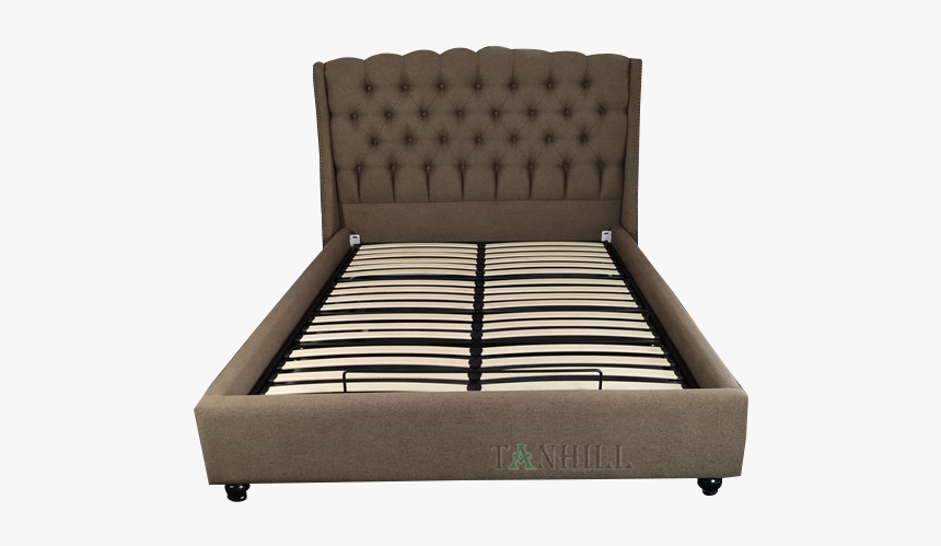 Linen Fabric Upholstered Electric Adjustable Bed Headboard - Bed Frame, HD Png Download