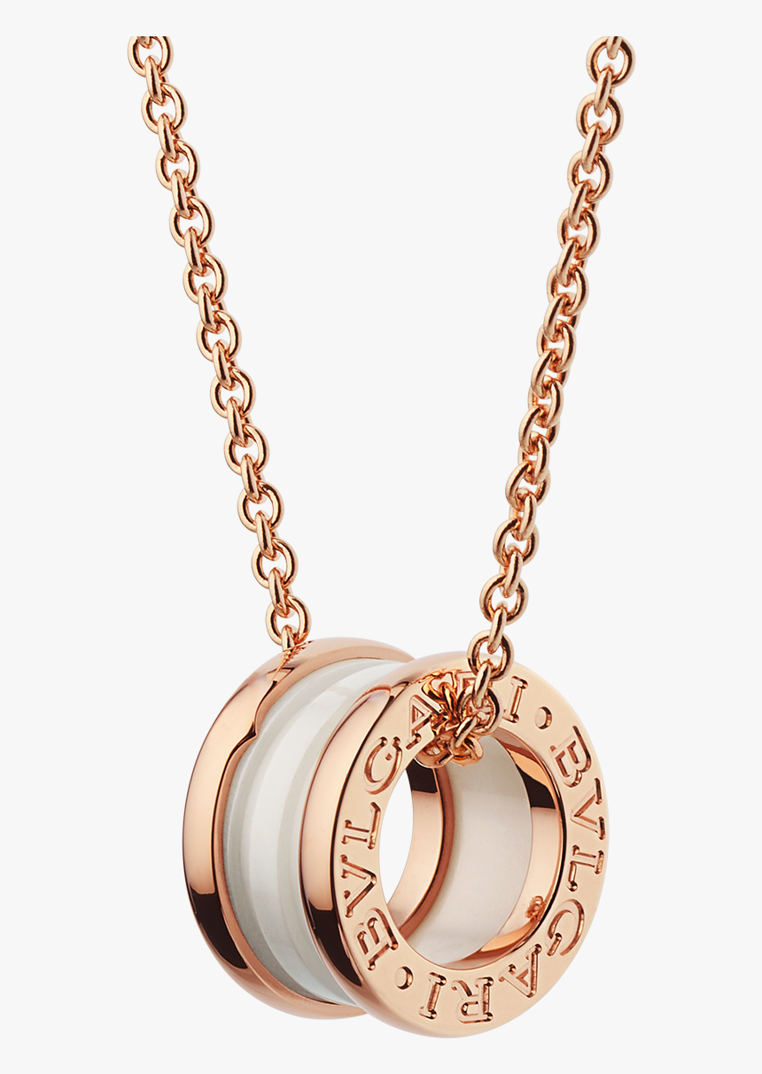 Rose Gold Bvlgari Necklace, HD Png Download