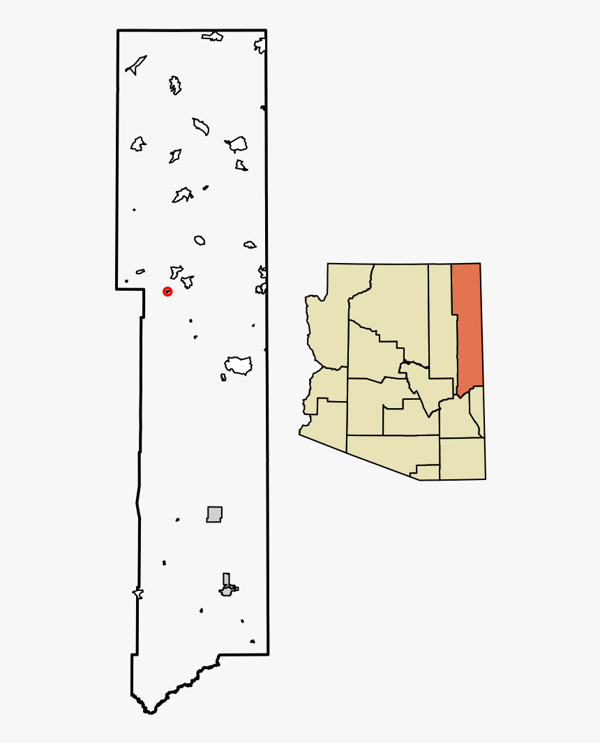 Concho Apache County Az, HD Png Download