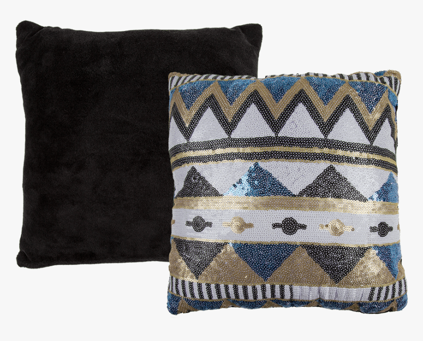 Transparent Sequins Png - Throw Pillow, Png Download
