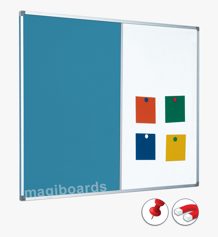 Half Pinboard Half Whiteboard, HD Png Download