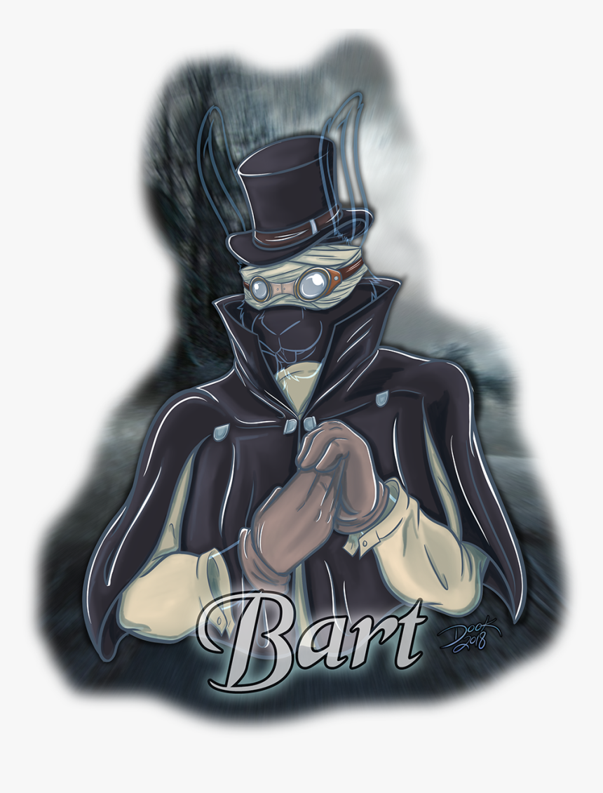 Ac18 - Invisible Bart - Illustration, HD Png Download