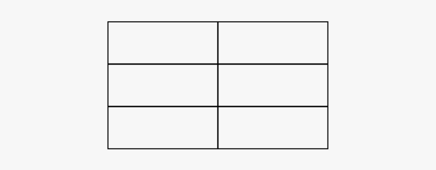 25 Straight Stack Rectangle - Parallel, HD Png Download