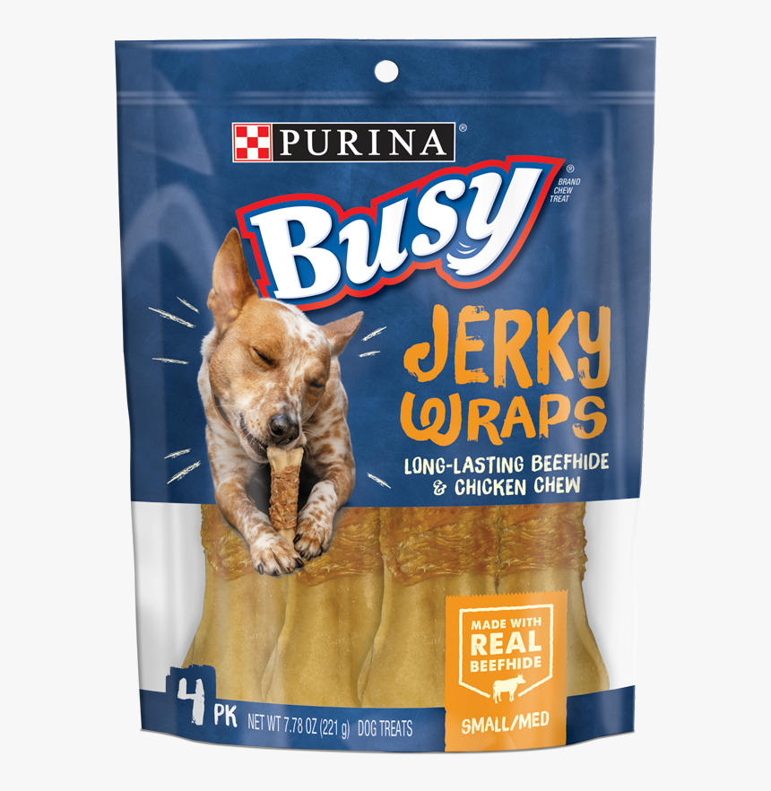 Purina Busy Jerky Wraps, HD Png Download