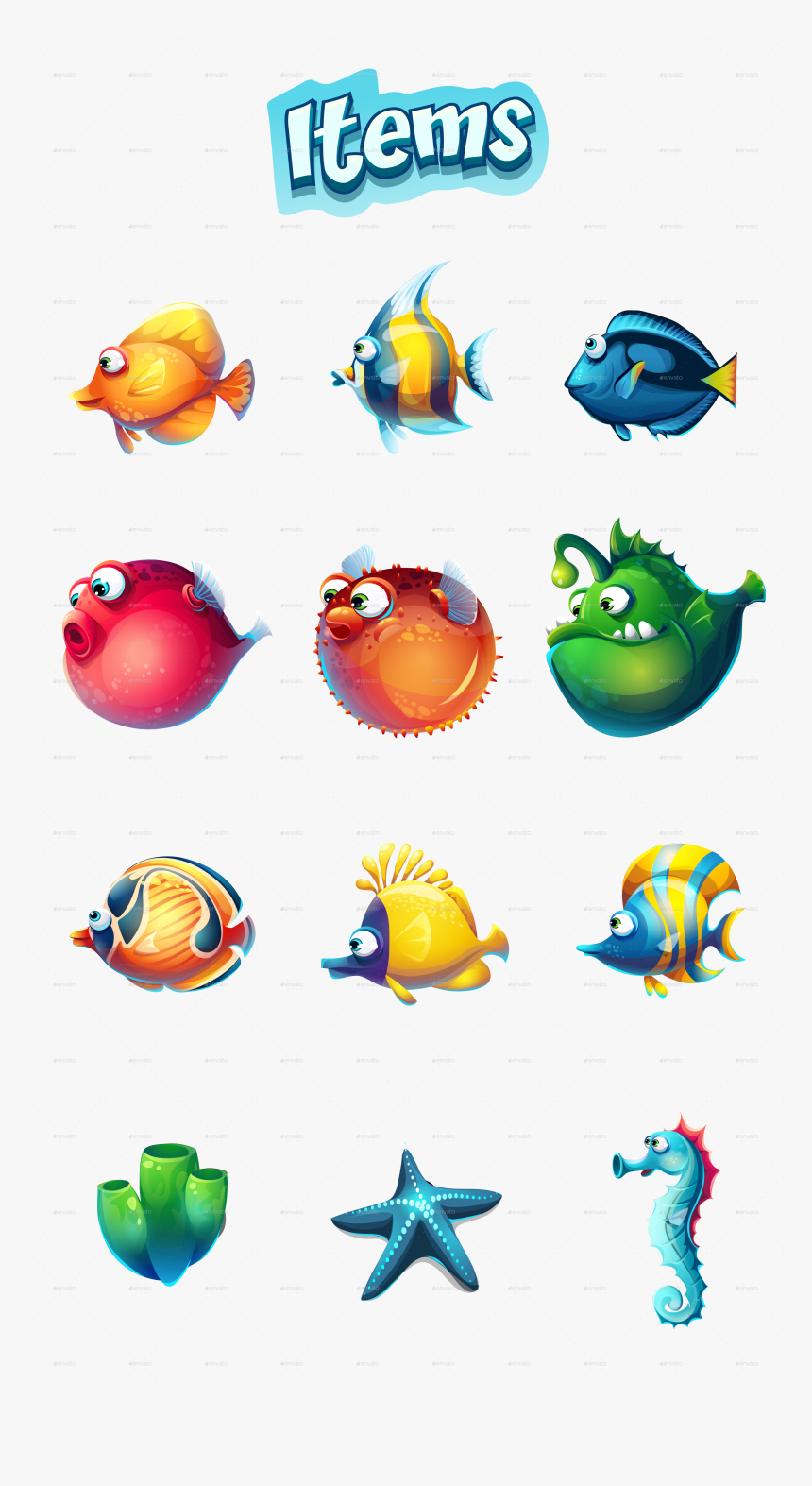 Fish Illustration Png, Transparent Png