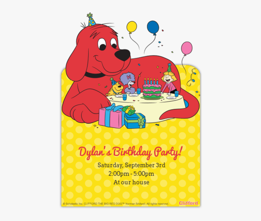 Transparent Clifford Png - Clifford The Big Red Dog, Png Download