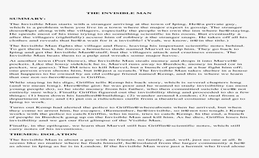 Transparent Invisible Man Png - Teaching, Png Download