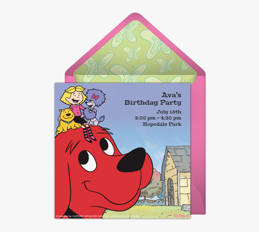 Clifford The Big Red Dog, HD Png Download
