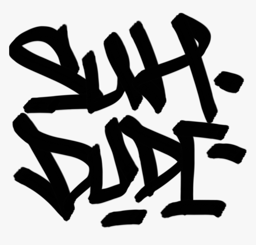 Suhdude Graffiti Fontsfreetoedit , Png Download, Transparent Png