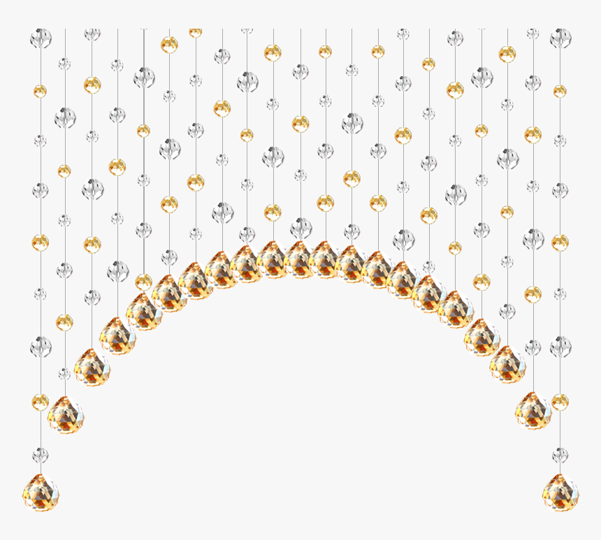 Hanging Crystal Beads Png, Transparent Png