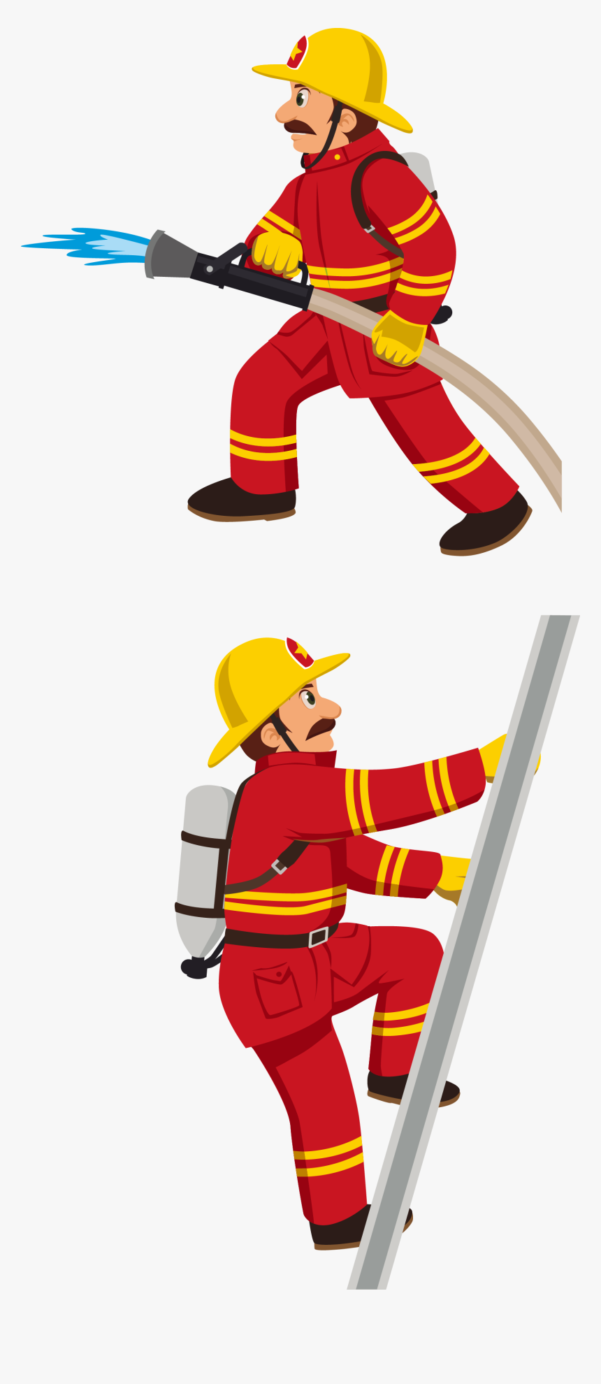 Transparent Fire Engine Png - Fireman Png, Png Download