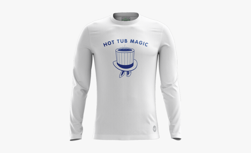 Hot Tub Magic Light Ls Jersey - Jersey, HD Png Download