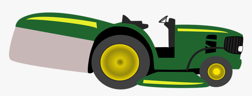 Rasenmäher Traktor Clipart, HD Png Download
