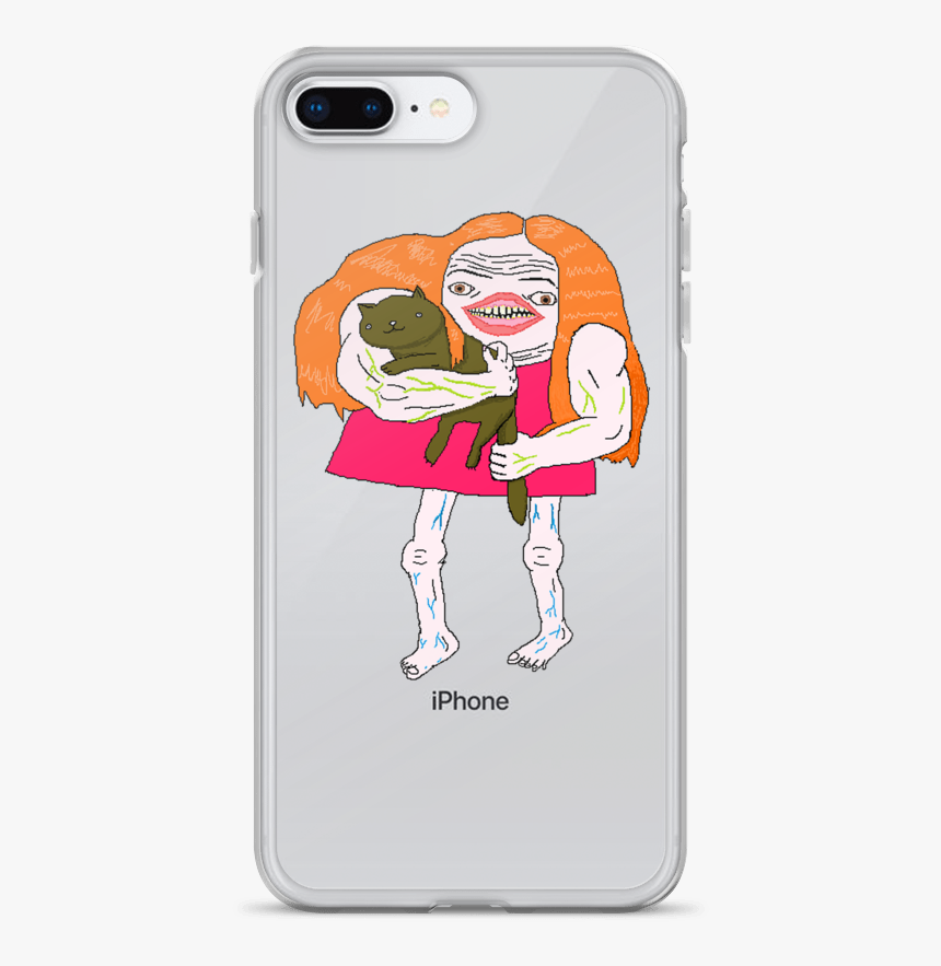 Girl Hold Cat Good - Iphone, HD Png Download