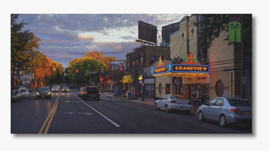 Grandview , 2014-15 Acrylic On Canvas 29 X 58 Inches, HD Png Download