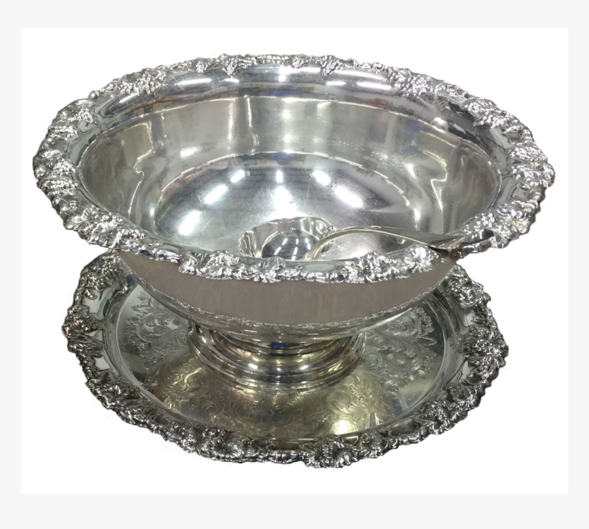 Silver Punch Bowl, HD Png Download
