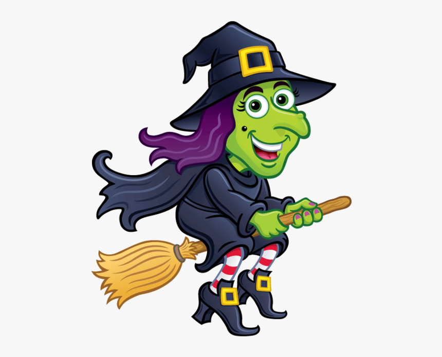 Witch Ride A Broom, HD Png Download