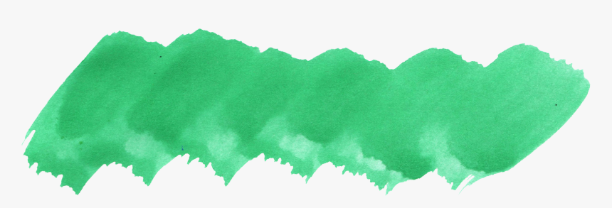 Paint Mark Png - Paint Brush Green Png, Transparent Png