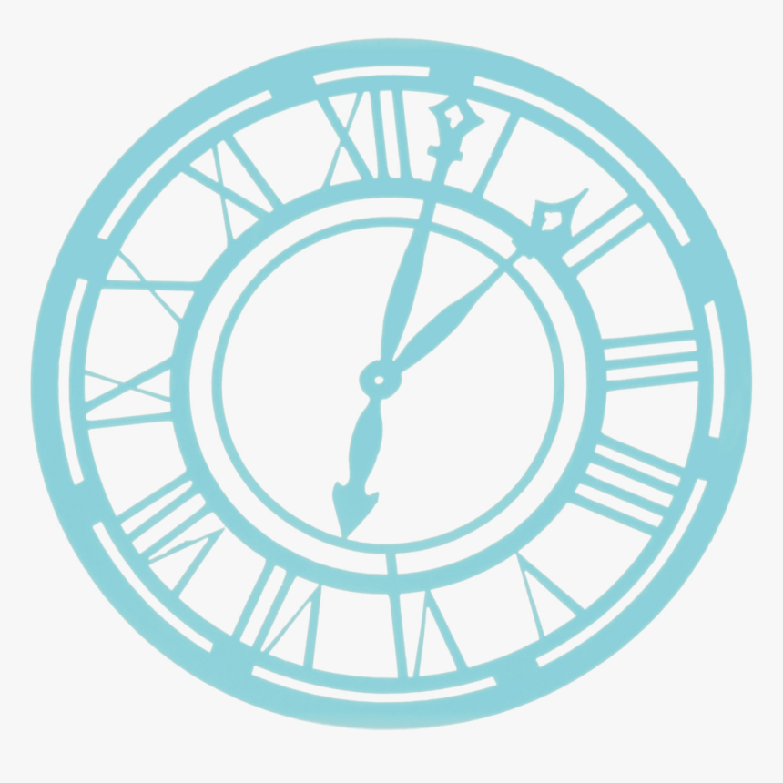 Kaisercraft Clock -template T402, HD Png Download