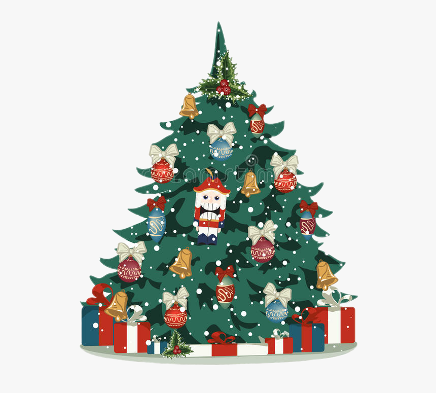 #arbolito #navidad - New Year Vintage Postcard, HD Png Download