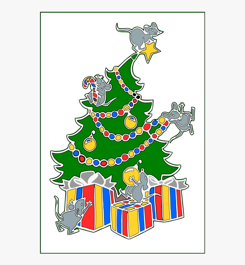 Colombia Navidad Arbol Svg Clip Arts - Bandera De Colombia En Navidad, HD Png Download