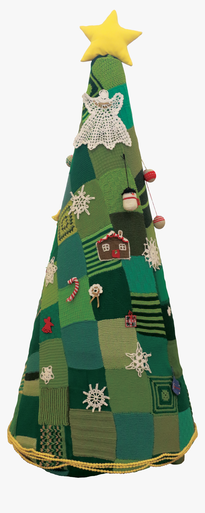 Doral Knits Its First Christmas Tree - Christmas Tree, HD Png Download