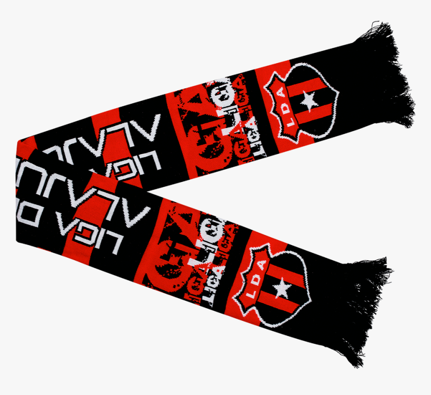 Bufanda Liga Deportiva Alajuelense Franjas - Liga Deportiva Alajuelense, HD Png Download
