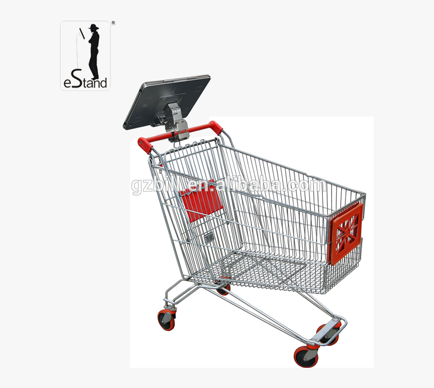 Br24008 Estand Tablet Pc Suporte De Montagem Para O - Giant Eagle Shopping Cart, HD Png Download