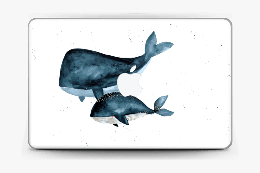 Two Whales Skin Macbook Air 11” - Whales, HD Png Download
