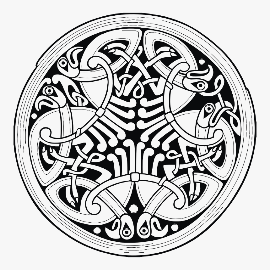 Celtic Ornamental Circle - Celtic Art, HD Png Download