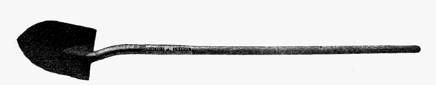 Antique Images Digital Gardening Clip Art Long Handle - Hoe Black And White Clipart Transparent Background, HD Png Download